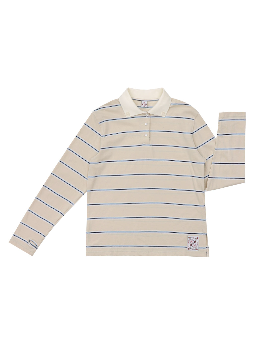 Stripe Rugby T-shirt (Ivory)
