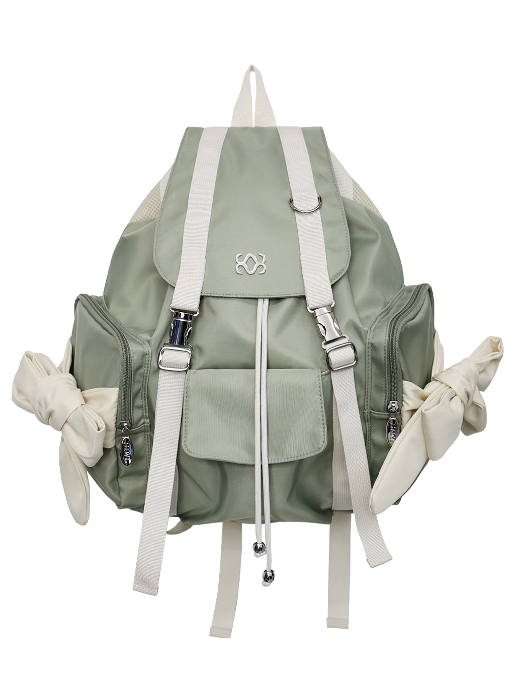 Bow Backpack (Nylon Mute Khaki)